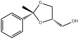 (2R,4S)-2-Methyl-2-phenyl-1,3-dioxolane-4-methanol Structure