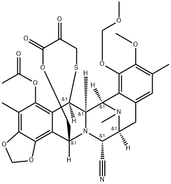 6,16-(Epithiopropanoxymethano)-7,13-imino-12H-1,3-dioxolo[7,8]isoq uino[3,2-b][3]benzazocine-14- Structure