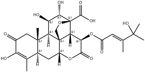 Bruceine C Structure