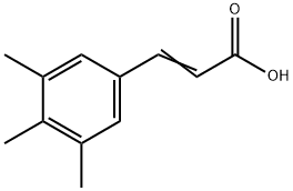 3-(3,4,5-Trimethylphenyl)-2-propenoic acid Structure