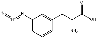 (Rac)-Azide-phenylalanine Structure