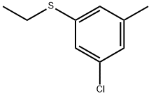 1-Chloro-3-(ethylthio)-5-methylbenzene Structure