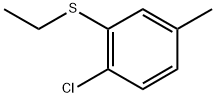 Benzene, 1-chloro-2-(ethylthio)-4-methyl- Structure