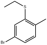 4-Bromo-2-(ethylthio)-1-methylbenzene Structure