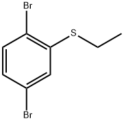 1,4-Dibromo-2-(ethylthio)benzene Structure