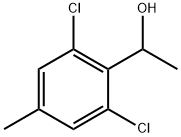 1-(2,6-dichloro-4-methylphenyl)ethanol Structure