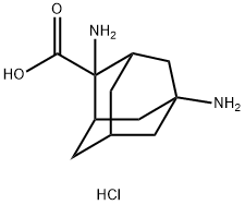 2,5-Diaminoadamantane-2-carboxylic acid dihydrochloride Structure