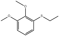 1-(Ethylthio)-2,3-dimethoxybenzene Structure