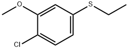 1-Chloro-4-(ethylthio)-2-methoxybenzene Structure