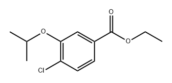 Ethyl 4-chloro-3-isopropoxybenzoate Structure