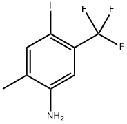 4-Iodo-2-methyl-5-(trifluoromethyl)aniline Structure