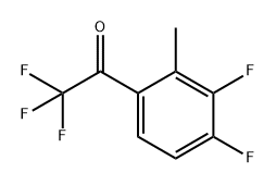 1-(3,4-Difluoro-2-methylphenyl)-2,2,2-trifluoroethanone Structure