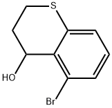 5-bromothiochroman-4-ol Structure