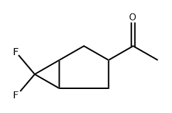 1-(6,6-Difluoro-bicyclo[3.1.0]hex-3-yl)-ethanone Structure