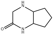 Octahydro-2H-cyclopenta[b]pyrazin-2-one Structure