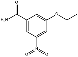3-ethoxy-5-nitrobenzamide Structure