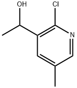 1-(2-Chloro-5-methylpyridin-3-yl)ethanol Structure