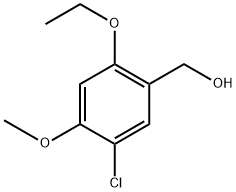 (5-chloro-2-ethoxy-4-methoxyphenyl)methanol Structure