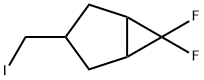 6,6-Difluoro-3-iodomethyl-bicyclo[3.1.0]hexane Structure