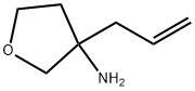 3-allyltetrahydrofuran-3-amine Structure