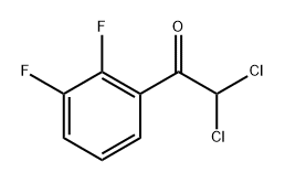 2,2-dichloro-1-(2,3-difluorophenyl)ethanone 구조식 이미지