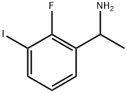 Benzenemethanamine, 2-fluoro-3-iodo-α-methyl- Structure