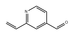 2-ethenylpyridine-4-carbaldehyde 구조식 이미지