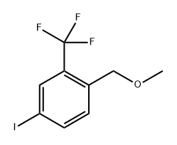 4-iodo-1-(methoxymethyl)-2-(trifluoromethyl)benzene Structure