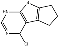 12-chloro-7-thia-9,11-diazatricyclo[6.4.0.0,2,6]dodeca-1(8),2(6),9-triene Structure