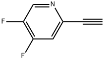 2-Ethynyl-4,5-difluoropyridine Structure