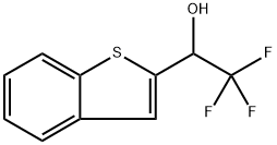 1-(Benzo[b]thiophen-2-yl)-2,2,2-trifluoroethanol 구조식 이미지