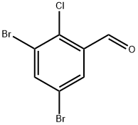 3,5-Dibromo-2-chlorobenzaldehyde Structure