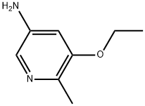 5-Ethoxy-6-methyl-3-pyridinamine Structure