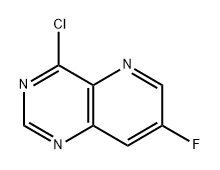 4-Chloro-7-fluoropyrido[3,2-d]pyrimidine Structure