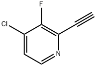 4-Chloro-2-ethynyl-3-fluoropyridine Structure