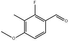 2-Fluoro-4-methoxy-3-methyl-benzaldehyde Structure