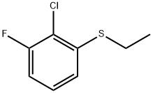 (2-chloro-3-fluorophenyl)(ethyl)sulfane Structure