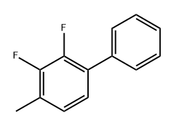 2,3-Difluoro-4-methyl-1,1'-biphenyl Structure