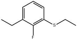 1-Ethyl-3-(ethylthio)-2-fluorobenzene Structure