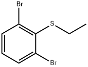 1,3-Dibromo-2-(ethylthio)benzene Structure