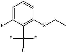 1-(Ethylthio)-3-fluoro-2-(trifluoromethyl)benzene Structure