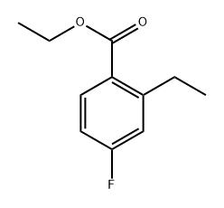 ethyl 2-ethyl-4-fluorobenzoate Structure