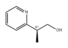 2-Pyridineethanol, β-methyl-, (βS)- 구조식 이미지