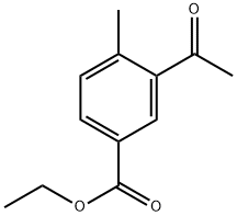 ethyl 3-acetyl-4-methylbenzoate Structure