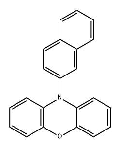 10-(naphthalen-2-yl)-10H-phenoxazine Structure