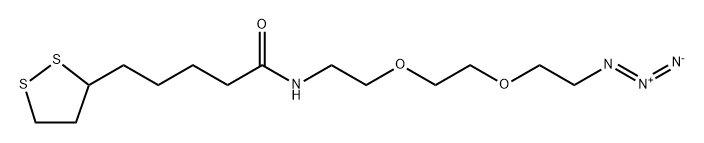 Lipoamido-PEG2-azide 구조식 이미지