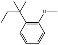 1-(1,1-Dimethylpropyl)-2-methoxybenzene Structure