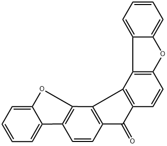 8H-Dibenzo[b,b']cyclopenta[2,1-e:4,3-g']bisbenzofuran-8-one Structure