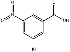 Benzoic acid, 3-nitro-, potassium salt (1:1) Structure