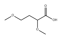 2,4-dimethoxybutanoic acid Structure